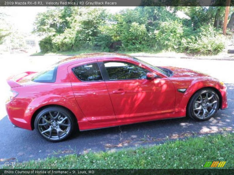 Velocity Red Mica / R3 Gray/Black Recaro 2009 Mazda RX-8 R3