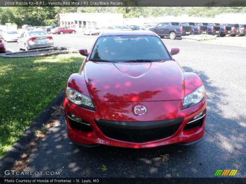 Velocity Red Mica / R3 Gray/Black Recaro 2009 Mazda RX-8 R3
