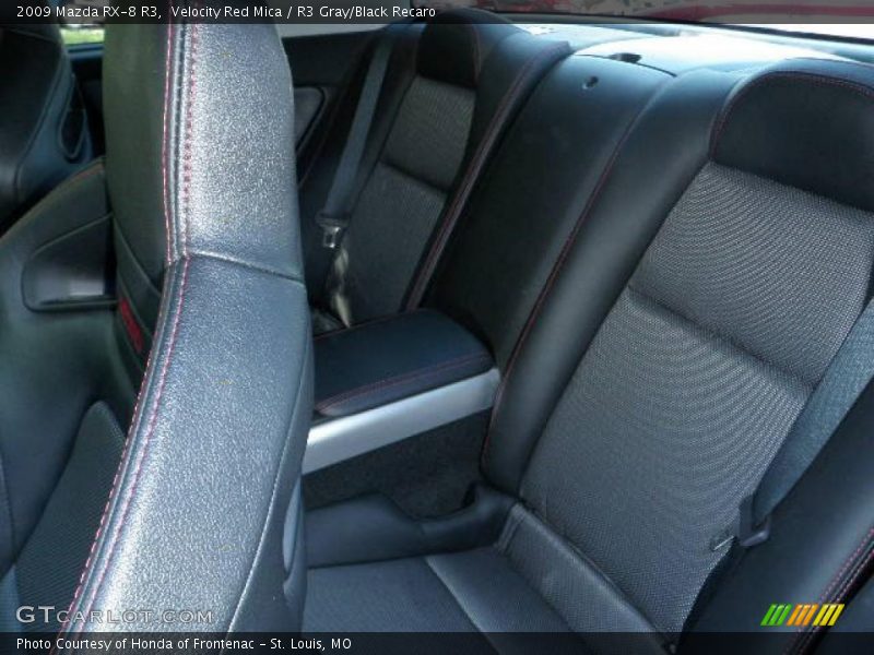 Velocity Red Mica / R3 Gray/Black Recaro 2009 Mazda RX-8 R3
