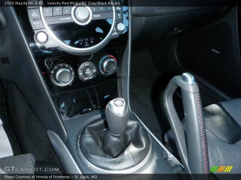 Velocity Red Mica / R3 Gray/Black Recaro 2009 Mazda RX-8 R3
