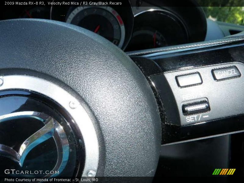 Velocity Red Mica / R3 Gray/Black Recaro 2009 Mazda RX-8 R3