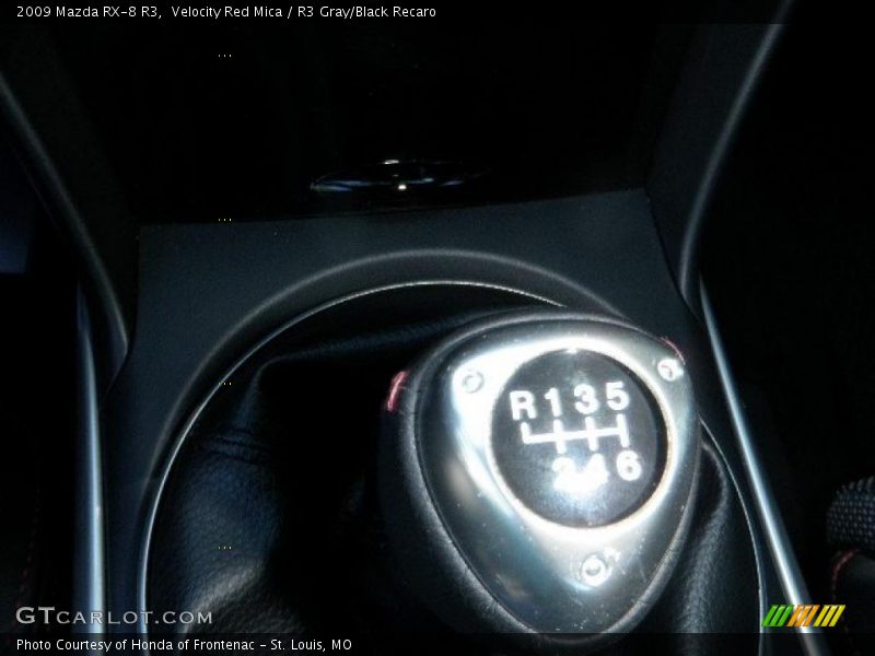 Velocity Red Mica / R3 Gray/Black Recaro 2009 Mazda RX-8 R3