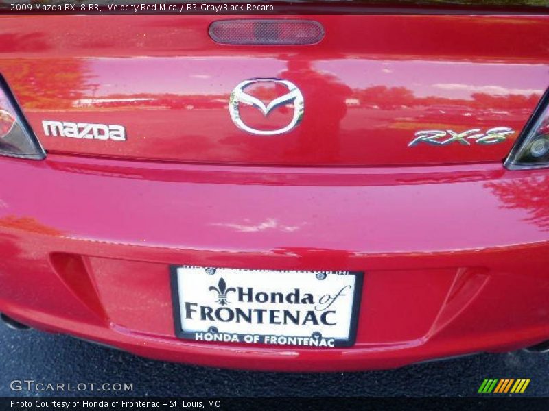 Velocity Red Mica / R3 Gray/Black Recaro 2009 Mazda RX-8 R3