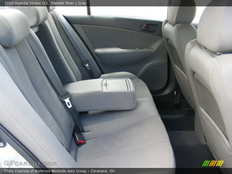 Radiant Silver / Gray 2010 Hyundai Sonata GLS