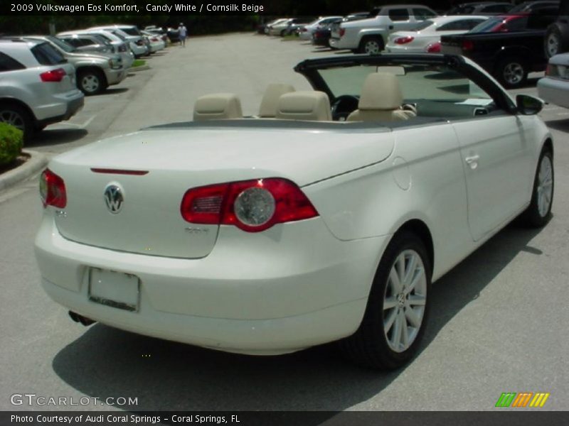 Candy White / Cornsilk Beige 2009 Volkswagen Eos Komfort