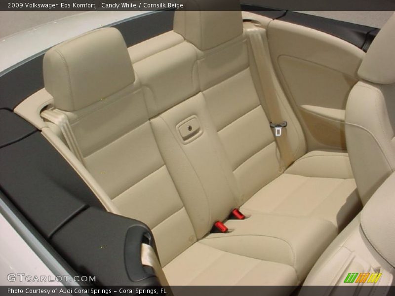 Candy White / Cornsilk Beige 2009 Volkswagen Eos Komfort