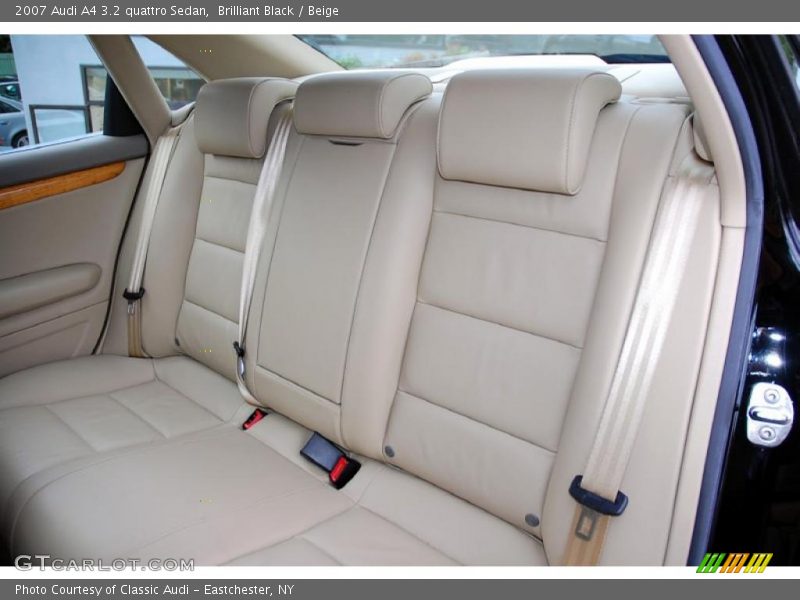 Brilliant Black / Beige 2007 Audi A4 3.2 quattro Sedan