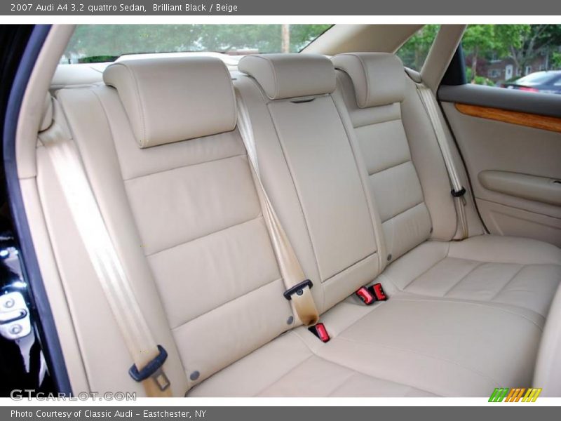 Brilliant Black / Beige 2007 Audi A4 3.2 quattro Sedan