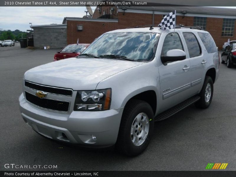 Sheer Silver Metallic / Light Titanium/Dark Titanium 2010 Chevrolet Tahoe LT 4x4