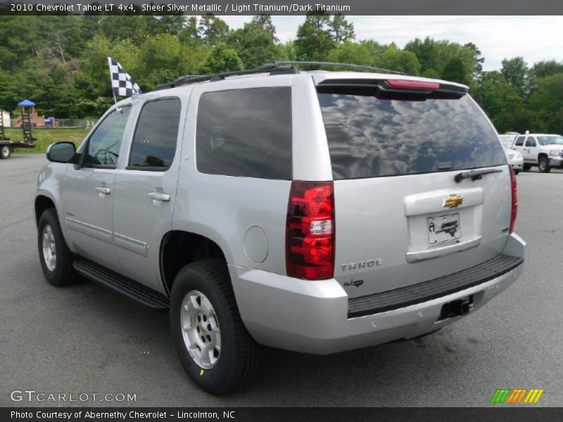 Sheer Silver Metallic / Light Titanium/Dark Titanium 2010 Chevrolet Tahoe LT 4x4