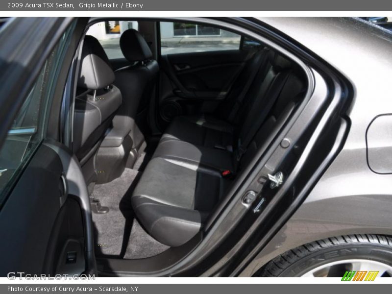 Grigio Metallic / Ebony 2009 Acura TSX Sedan