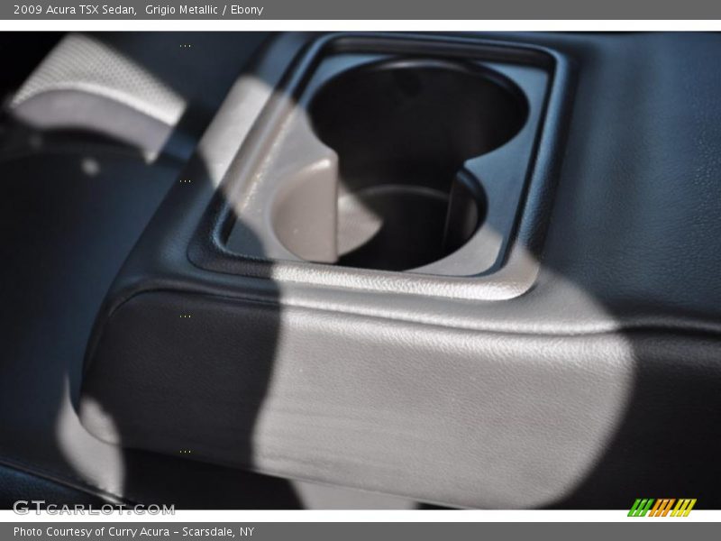 Grigio Metallic / Ebony 2009 Acura TSX Sedan