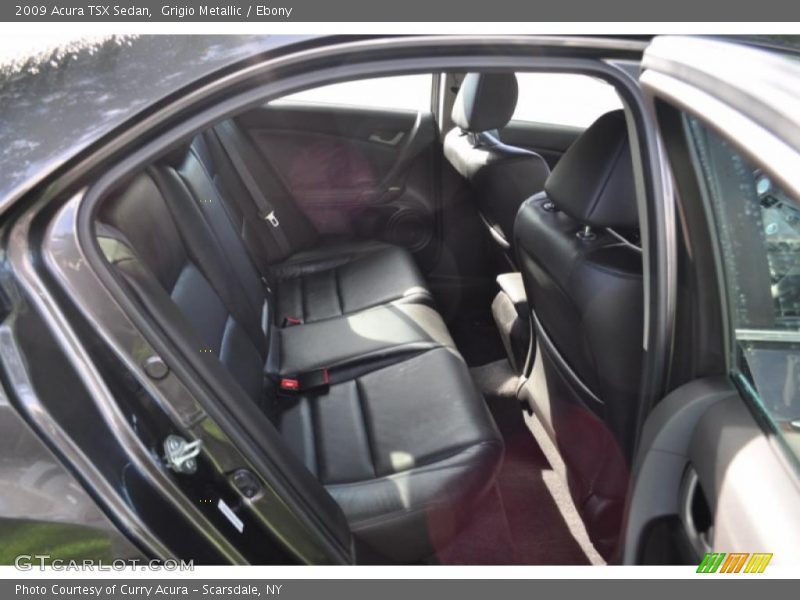Grigio Metallic / Ebony 2009 Acura TSX Sedan