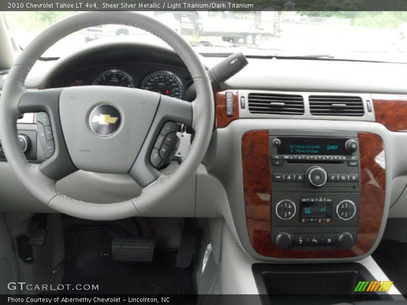 Sheer Silver Metallic / Light Titanium/Dark Titanium 2010 Chevrolet Tahoe LT 4x4