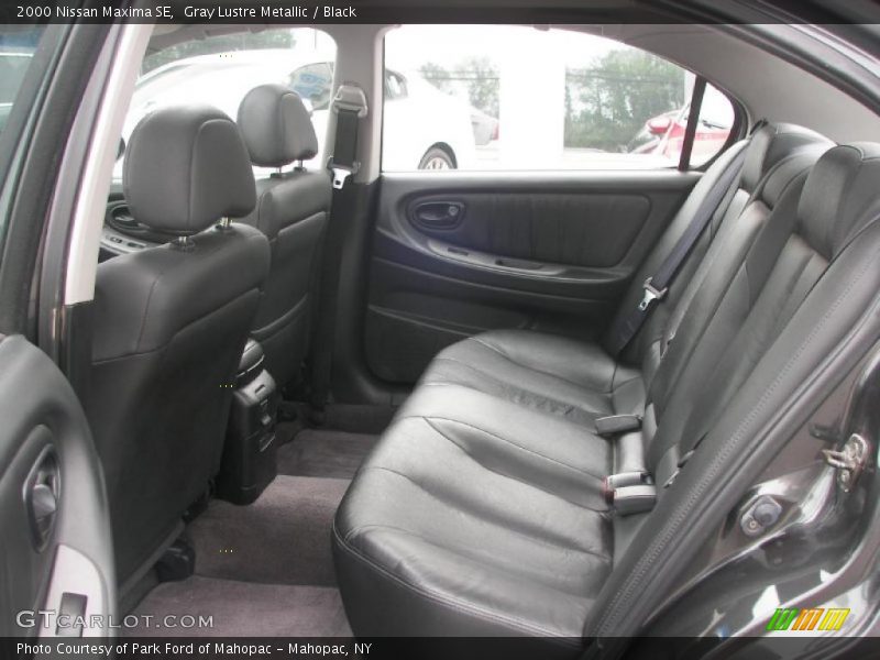 Gray Lustre Metallic / Black 2000 Nissan Maxima SE