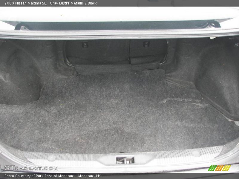 Gray Lustre Metallic / Black 2000 Nissan Maxima SE