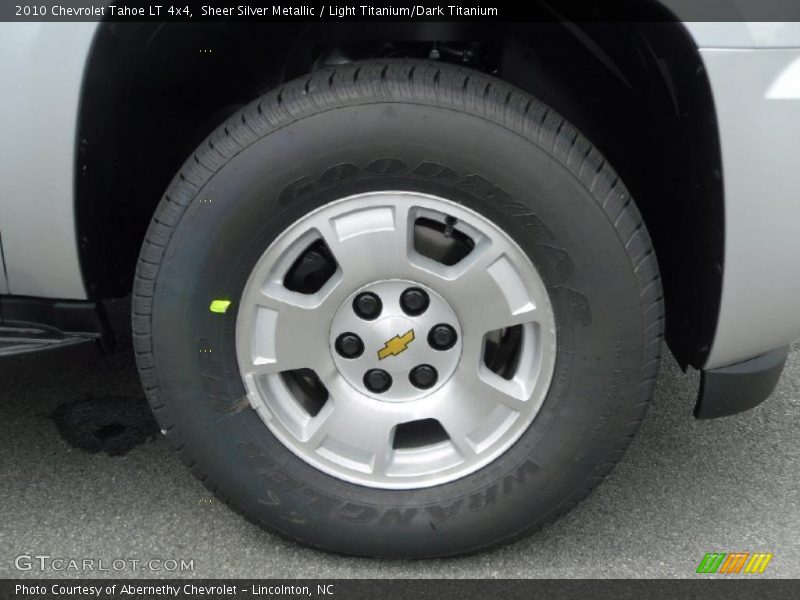Sheer Silver Metallic / Light Titanium/Dark Titanium 2010 Chevrolet Tahoe LT 4x4