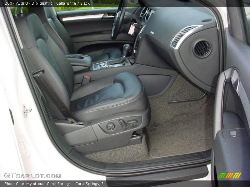 Calla White / Black 2007 Audi Q7 3.6 quattro