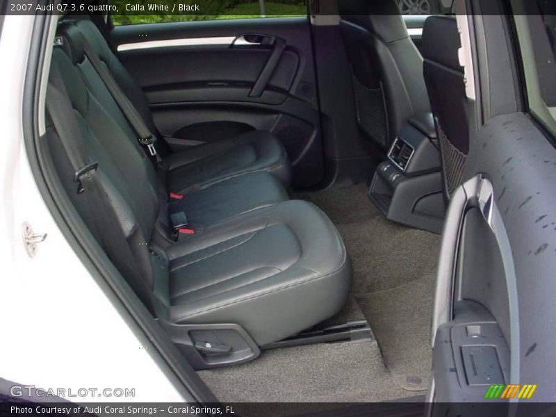 Calla White / Black 2007 Audi Q7 3.6 quattro