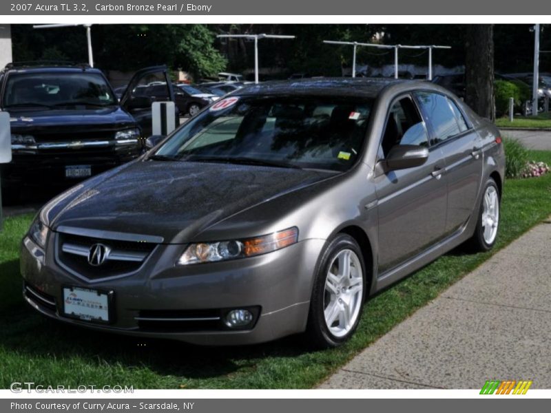 Carbon Bronze Pearl / Ebony 2007 Acura TL 3.2