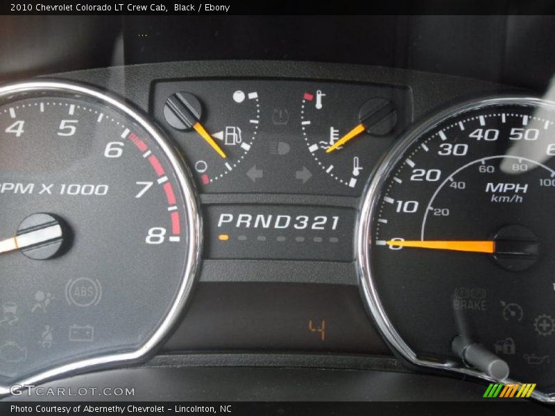 Black / Ebony 2010 Chevrolet Colorado LT Crew Cab