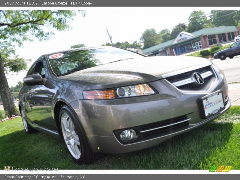 Carbon Bronze Pearl / Ebony 2007 Acura TL 3.2