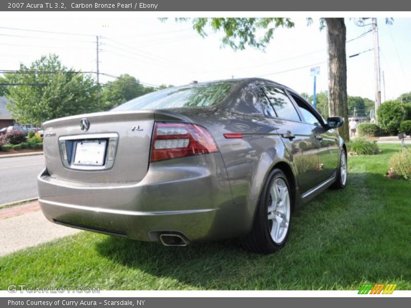 Carbon Bronze Pearl / Ebony 2007 Acura TL 3.2