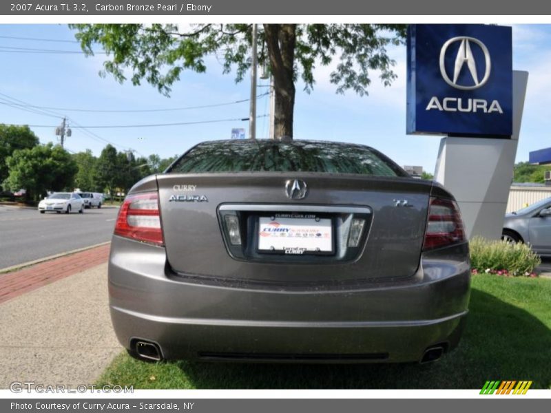 Carbon Bronze Pearl / Ebony 2007 Acura TL 3.2