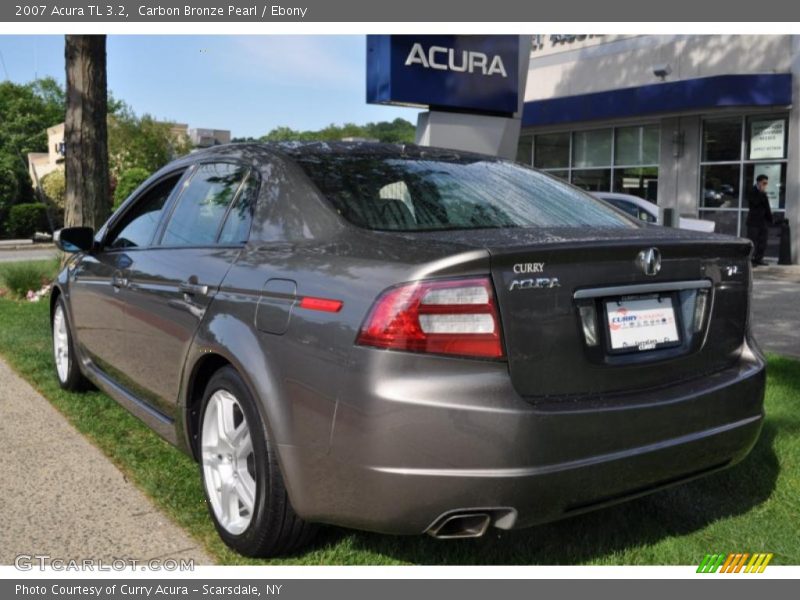 Carbon Bronze Pearl / Ebony 2007 Acura TL 3.2