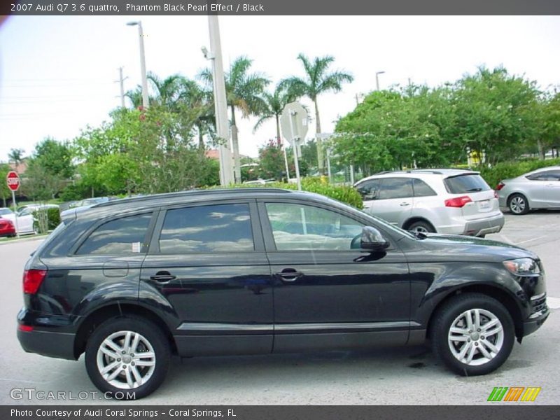 Phantom Black Pearl Effect / Black 2007 Audi Q7 3.6 quattro
