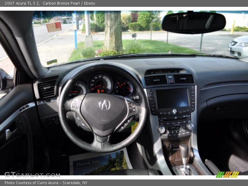 Carbon Bronze Pearl / Ebony 2007 Acura TL 3.2