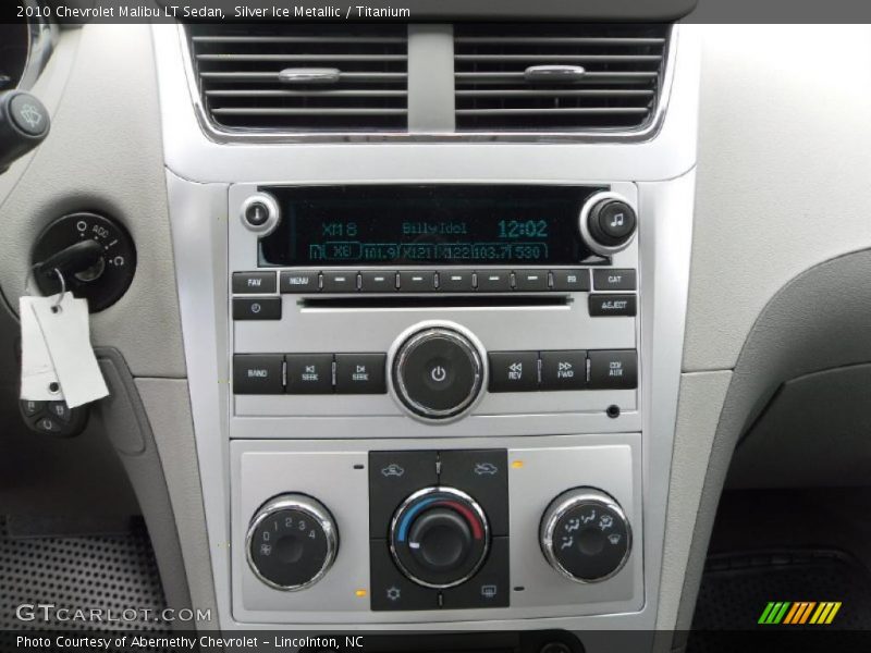 Silver Ice Metallic / Titanium 2010 Chevrolet Malibu LT Sedan