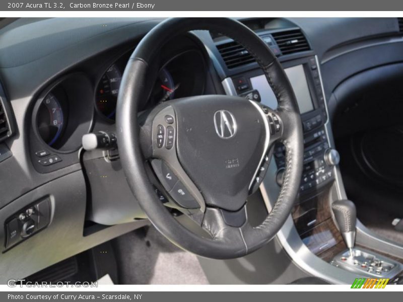 Carbon Bronze Pearl / Ebony 2007 Acura TL 3.2
