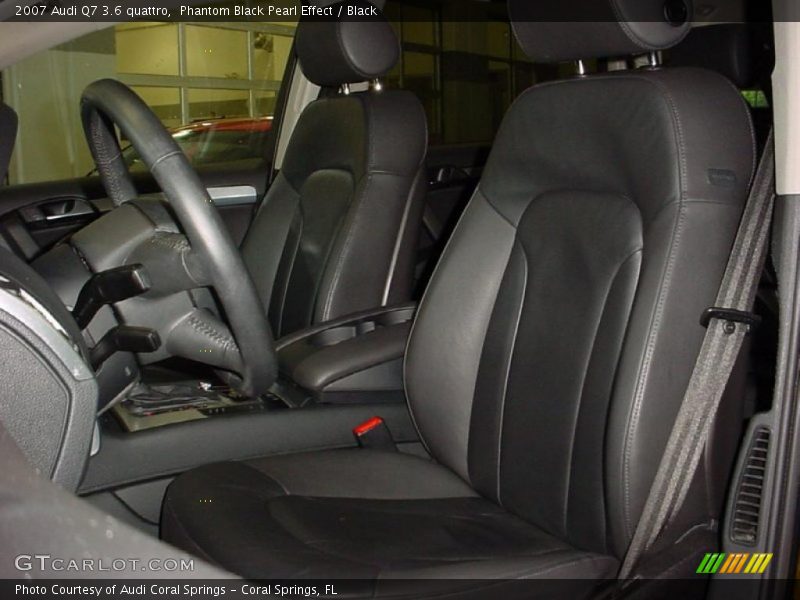 Phantom Black Pearl Effect / Black 2007 Audi Q7 3.6 quattro