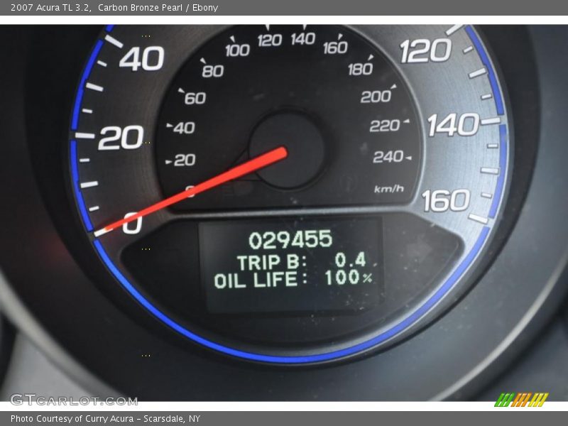 Carbon Bronze Pearl / Ebony 2007 Acura TL 3.2