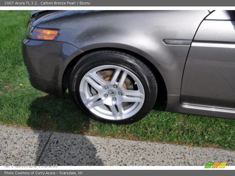 Carbon Bronze Pearl / Ebony 2007 Acura TL 3.2