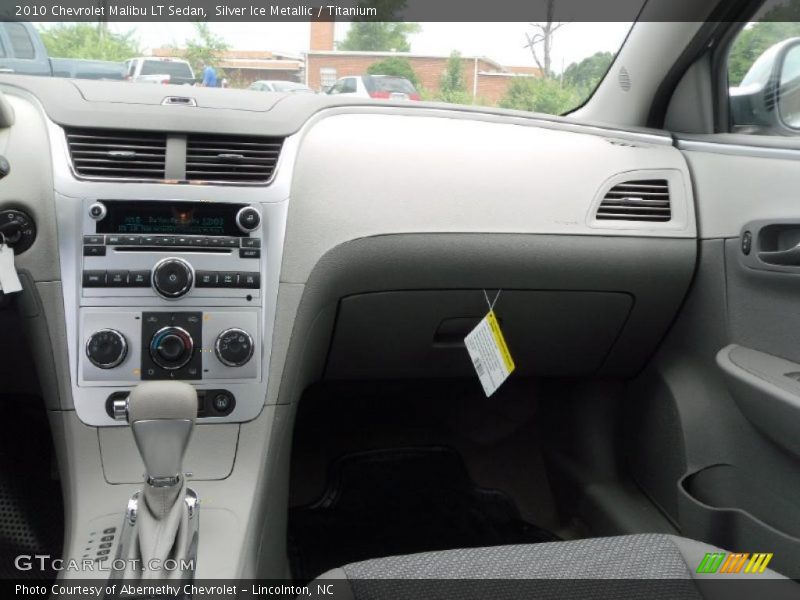 Silver Ice Metallic / Titanium 2010 Chevrolet Malibu LT Sedan