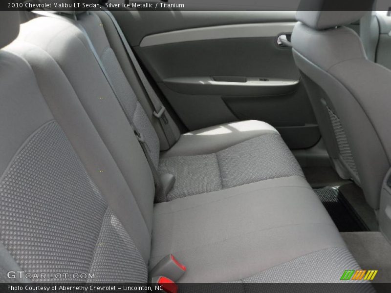 Silver Ice Metallic / Titanium 2010 Chevrolet Malibu LT Sedan