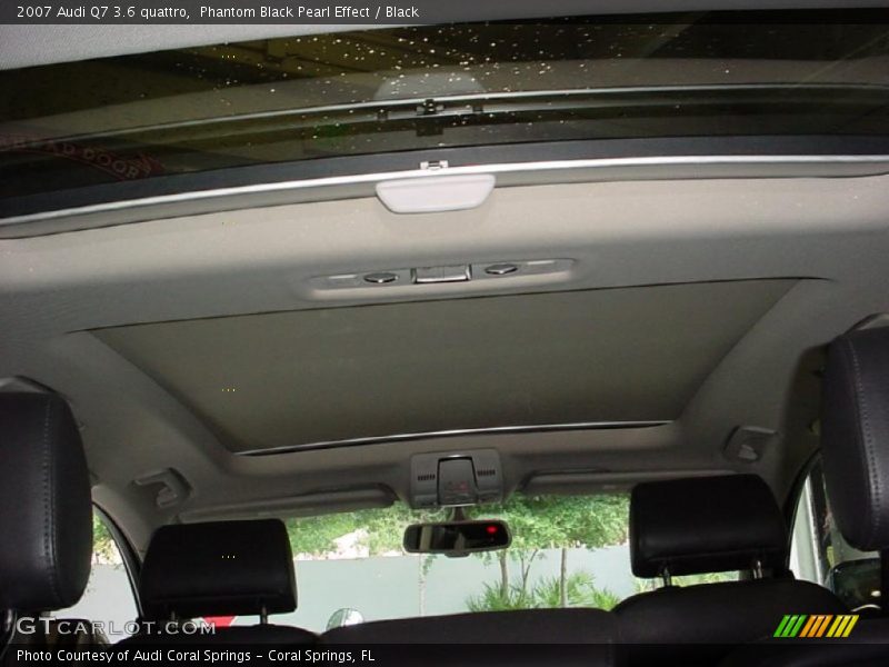 Phantom Black Pearl Effect / Black 2007 Audi Q7 3.6 quattro