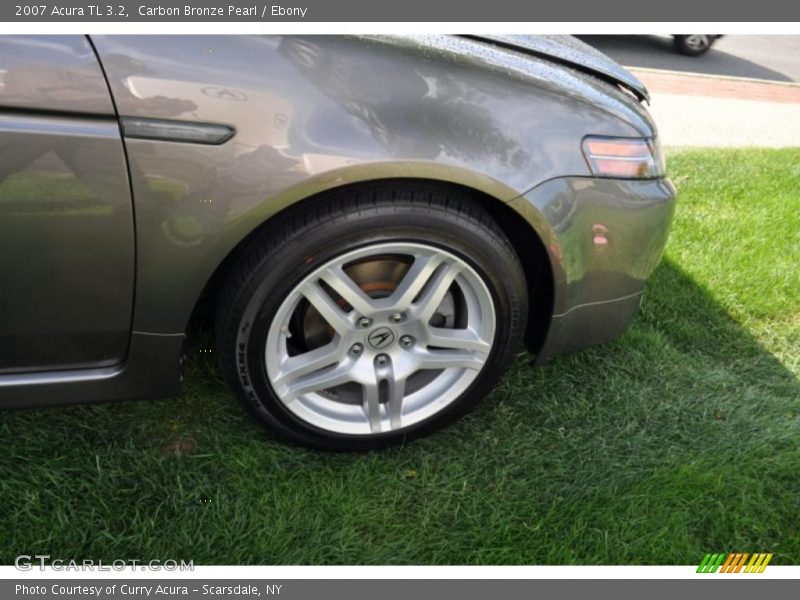Carbon Bronze Pearl / Ebony 2007 Acura TL 3.2