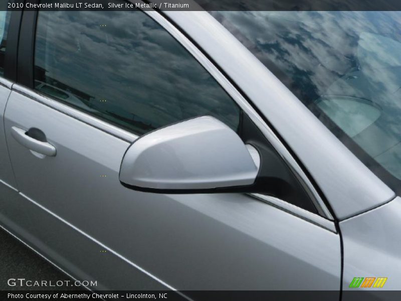 Silver Ice Metallic / Titanium 2010 Chevrolet Malibu LT Sedan