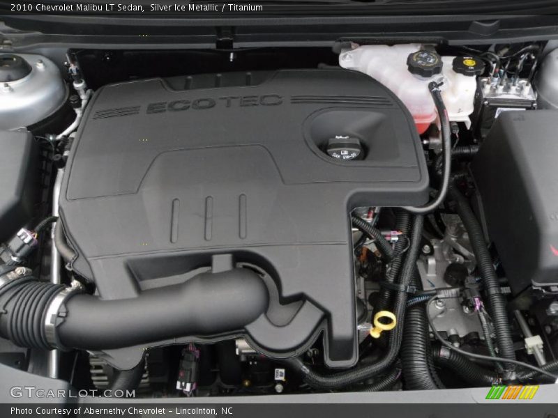Silver Ice Metallic / Titanium 2010 Chevrolet Malibu LT Sedan