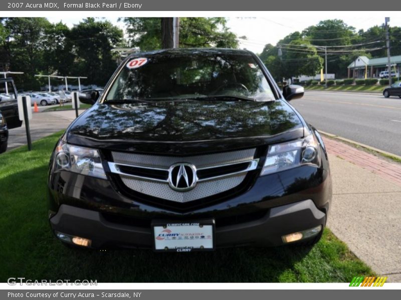 Formal Black Pearl / Ebony 2007 Acura MDX