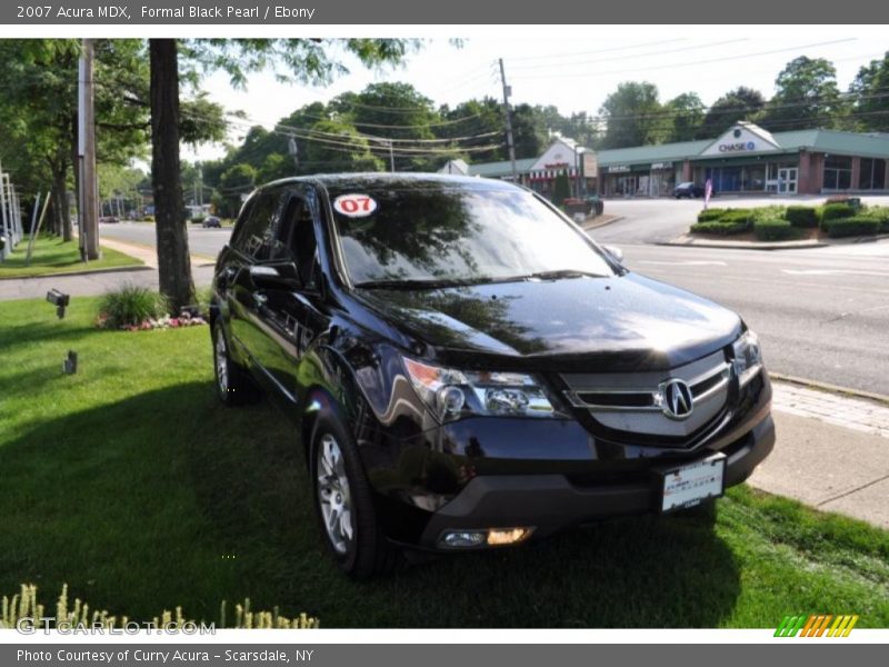 Formal Black Pearl / Ebony 2007 Acura MDX