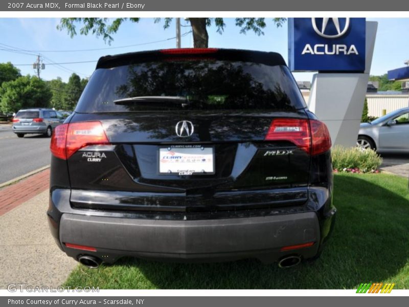 Formal Black Pearl / Ebony 2007 Acura MDX