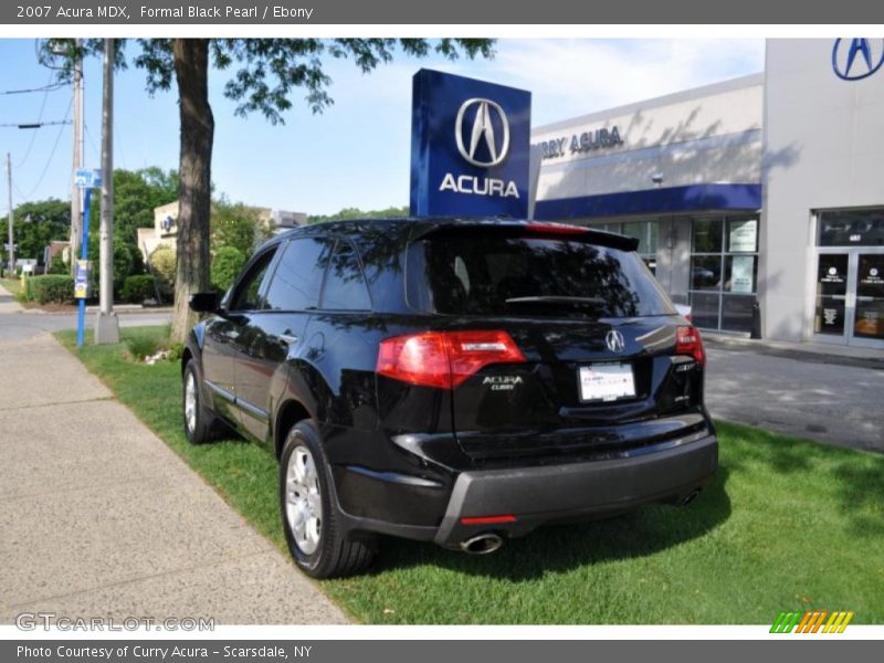 Formal Black Pearl / Ebony 2007 Acura MDX
