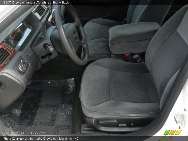 White / Ebony Black 2007 Chevrolet Impala LT
