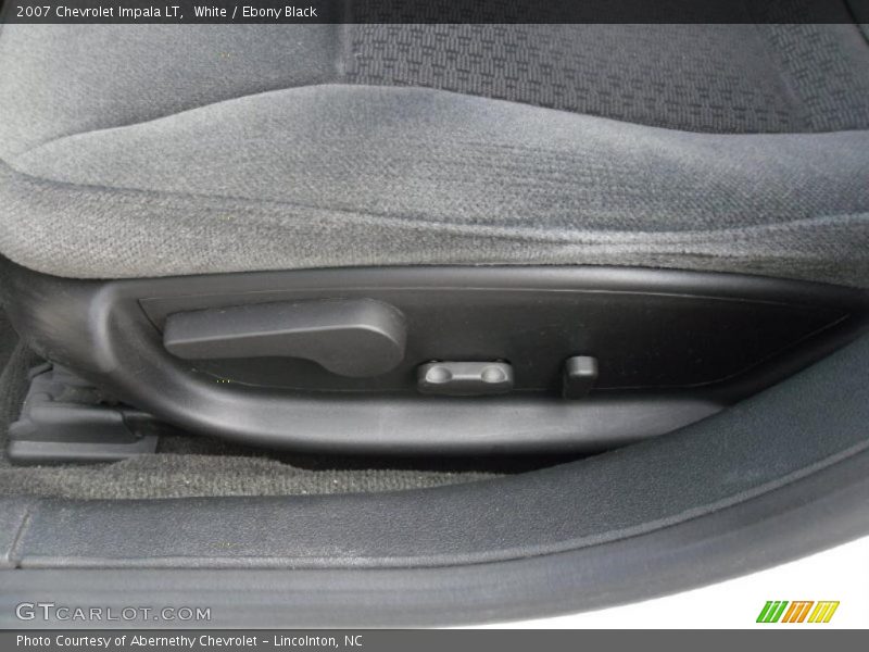 White / Ebony Black 2007 Chevrolet Impala LT