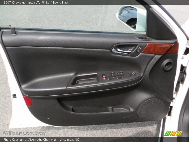 White / Ebony Black 2007 Chevrolet Impala LT