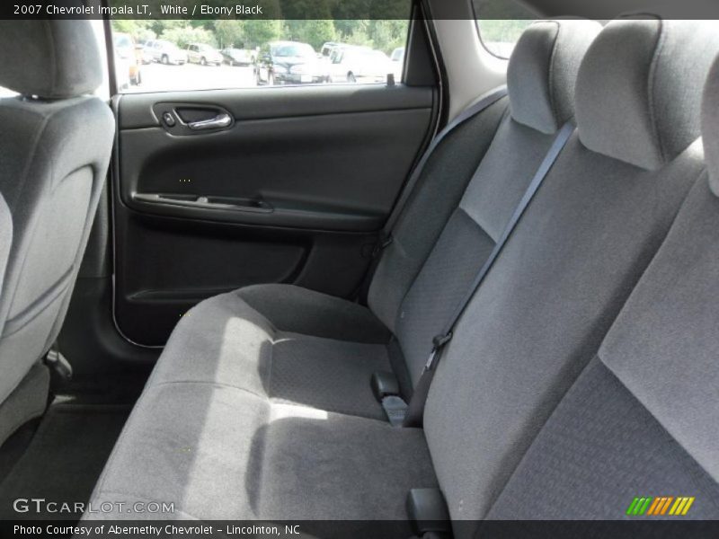 White / Ebony Black 2007 Chevrolet Impala LT